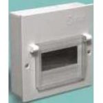 Tủ điện kim loại, dùng chứa 4 MCCB / RCCB