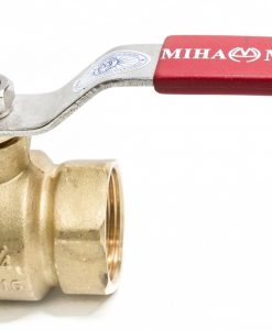 Van bi đồng tay gạt đỏ Miha DN80 (3")